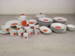 Online Pamono Vintage Service Table from Winterling, Bavaria, Set of 47