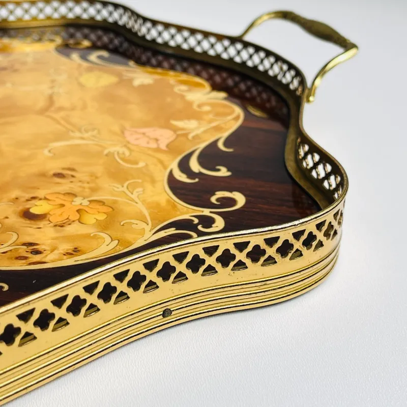 Pamono Vintage Serving Tray, Italy, 1960s> Trays