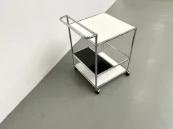 Outlet Pamono Vintage Serving Trolley from USM Haller, 1980