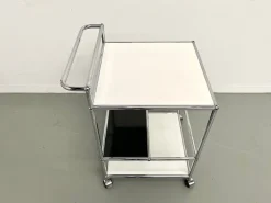 Outlet Pamono Vintage Serving Trolley from USM Haller, 1980