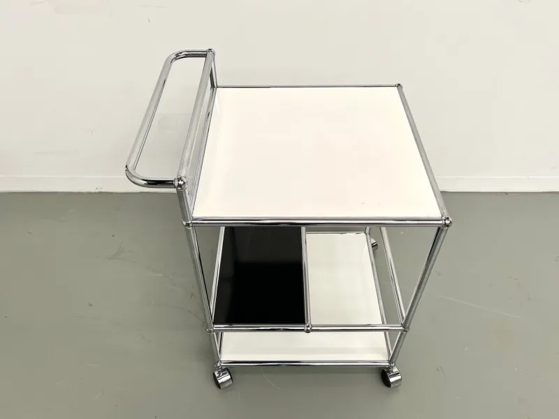 Outlet Pamono Vintage Serving Trolley from USM Haller, 1980