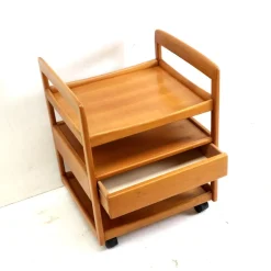 Pamono Vintage Serving Trolley on Wheels> Children's Tables