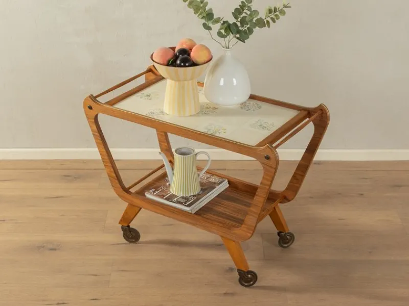 Pamono Vintage Serving Trolley, 1950s> Serving Bar Carts & Trolleys