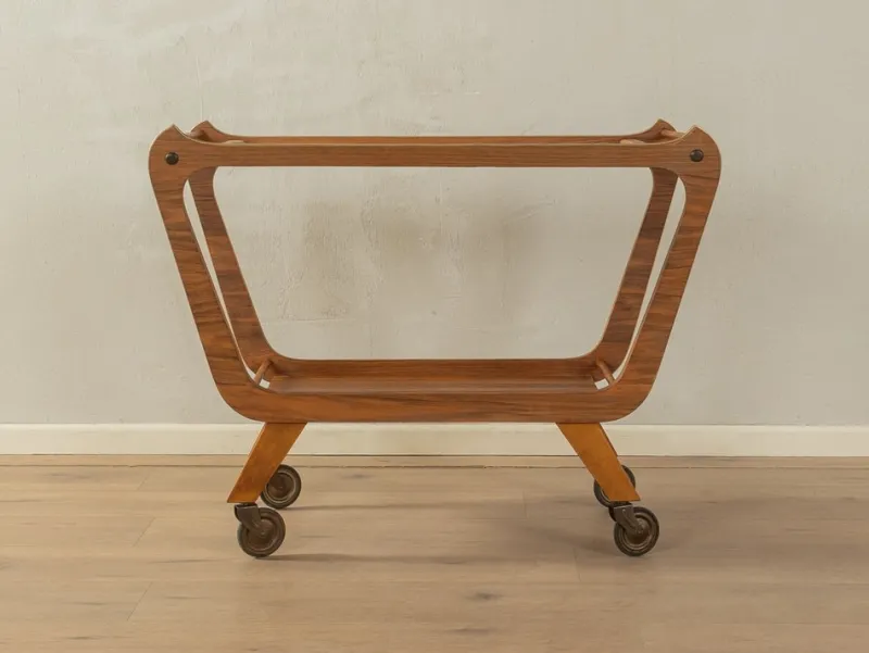 Pamono Vintage Serving Trolley, 1950s> Serving Bar Carts & Trolleys