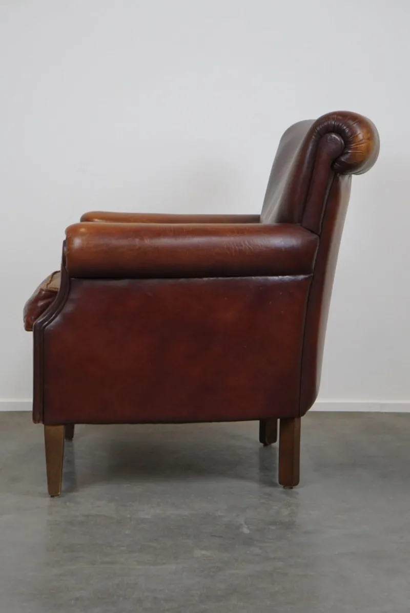 Pamono Vintage Sheep Leather Armchair> Lounge Chairs & Armchairs