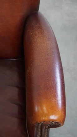 Pamono Vintage Sheepskin Armchairs, Set of 2><noscript><img width=