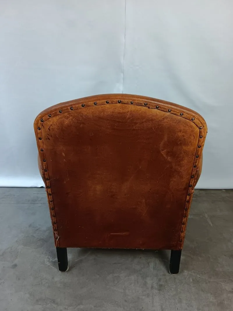 Pamono Vintage Sheepskin Club Chair, 1960s> Lounge Chairs & Armchairs