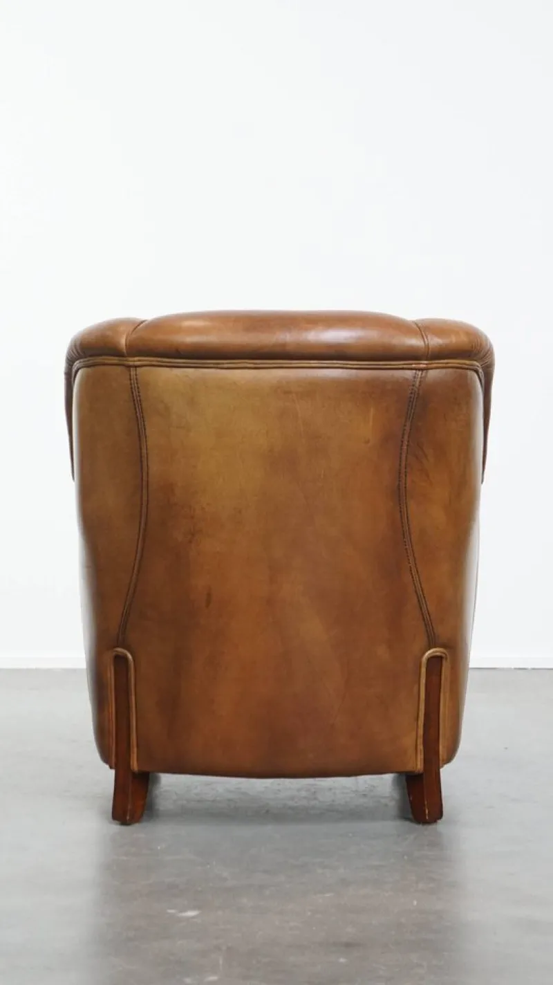 Hot Pamono Vintage Sheepskin Lounge Chair