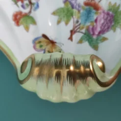 Pamono Vintage Shell Plate from Herend, 1970s><noscript><img width=