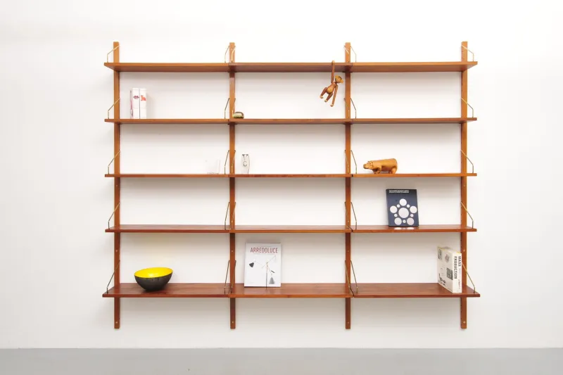 Pamono Vintage Shelving System in Teak by Poul Cadovius for Cado