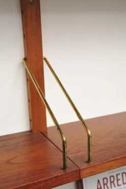 Pamono Vintage Shelving System in Teak by Poul Cadovius for Cado