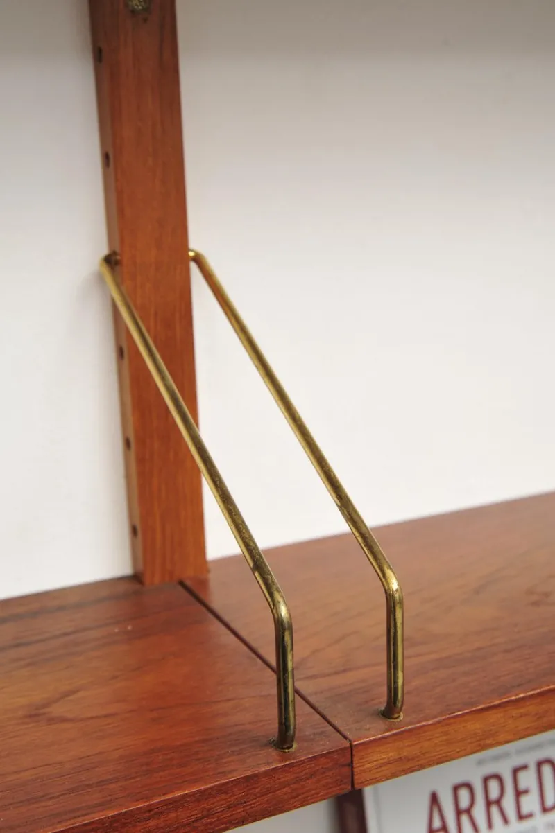 Pamono Vintage Shelving System in Teak by Poul Cadovius for Cado