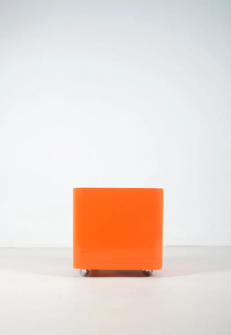 Pamono Vintage Side Table Dime by Marcello Siard for Collezioni Longato, 1970s> Serving Bar Carts & Trolleys