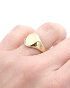 Pamono Vintage Signet Ring Blank> Rings