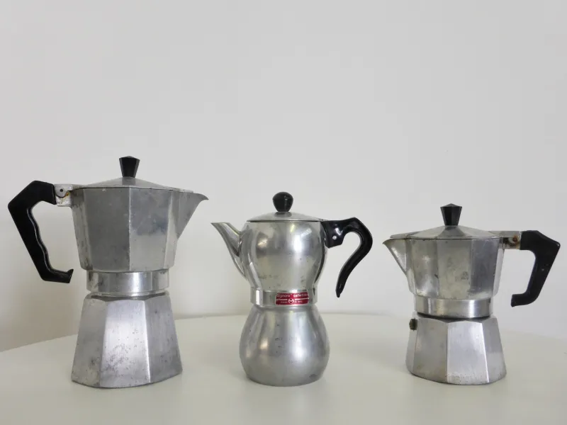 Clearance Pamono Vintage Signora Coffee Pots or Cafetières, Italy, 1960s, Set of 3