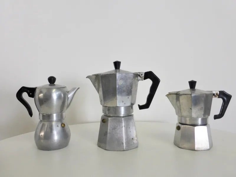Clearance Pamono Vintage Signora Coffee Pots or Cafetières, Italy, 1960s, Set of 3