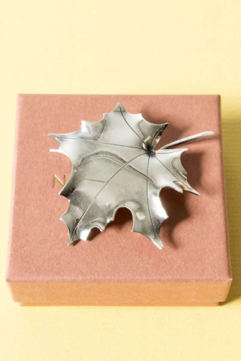 Pamono Vintage Silver Brooch by Gertrud Engel, 1953> Brooches