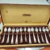 Sale Pamono Vintage Silver Caviar Spoons from Sola, Set of 12