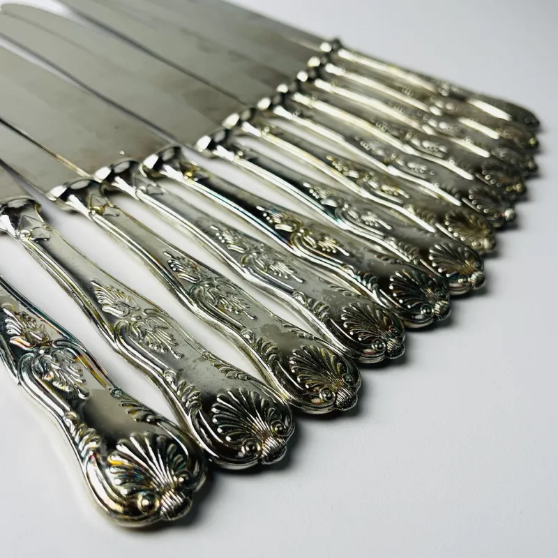 Best Pamono Vintage Silver Cutlery Set, Italy, 1960s, Set of 51