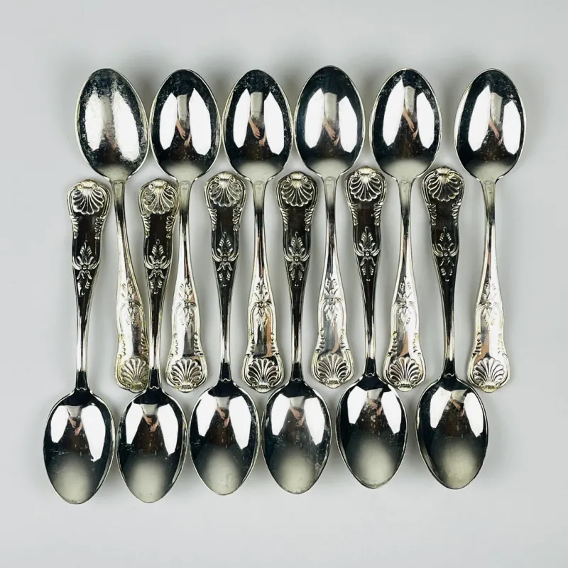 Best Pamono Vintage Silver Cutlery Set, Italy, 1960s, Set of 51
