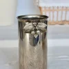 Pamono Vintage Silver Metal Bottle Holder with Cherry Detail, 1970s> Ice Buckets & Wine Coolers