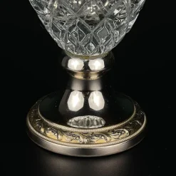 Pamono Vintage Silver Plated Decanter, 1950s