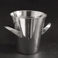 Sale Pamono Vintage Silver-Plated Metal Wine Cooler by Wilhelm Wagenfeld for Wmf, 1950s