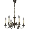 Pamono Vintage Six-Arm Chandelier, 1970s> Ceiling Lights