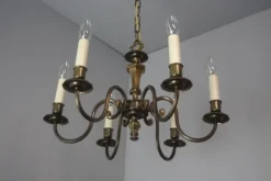 Pamono Vintage Six-Arm Chandelier, 1970s><noscript><img width=