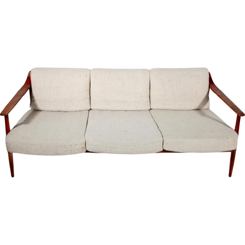 Pamono Vintage Sofa in Walnut from Walter Knoll, 1960> Couches & Sofas