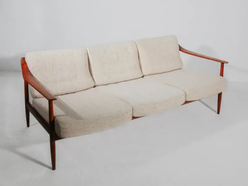 Pamono Vintage Sofa in Walnut from Walter Knoll, 1960> Couches & Sofas