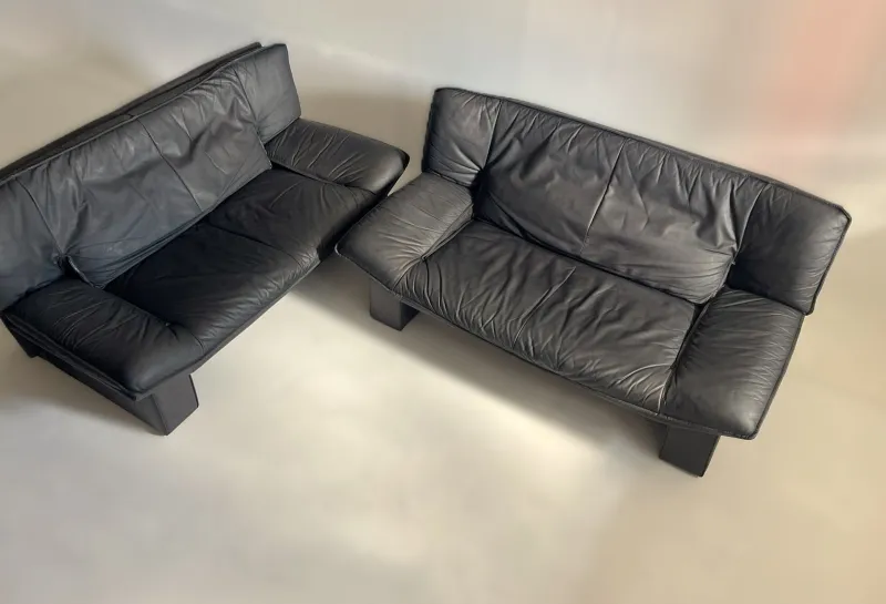 Online Pamono Vintage Sofas by Nicoletti Salotti, 1990s, Set of 2