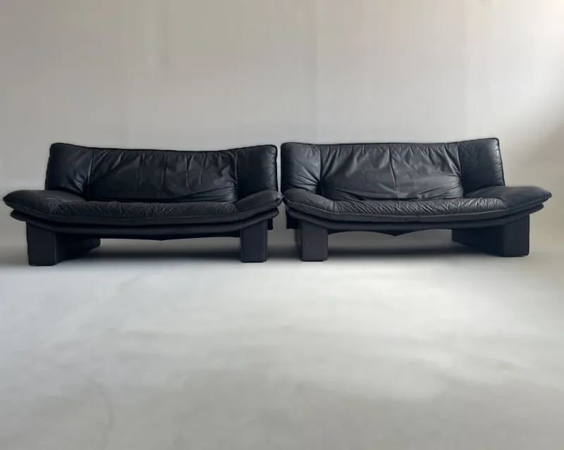 Online Pamono Vintage Sofas by Nicoletti Salotti, 1990s, Set of 2