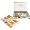 Pamono Vintage Solingen Gold Plated Canteen Cutlery, Set of 69> Cutlery & Serving Utensils