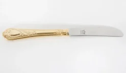 Pamono Vintage Solingen Gold Plated Canteen Cutlery, Set of 69><noscript><img width=