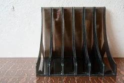 Online Pamono Vintage Space Age Boomerang Vinyl Record Holders in Smoked Acrylic, 1970s, Set of 6