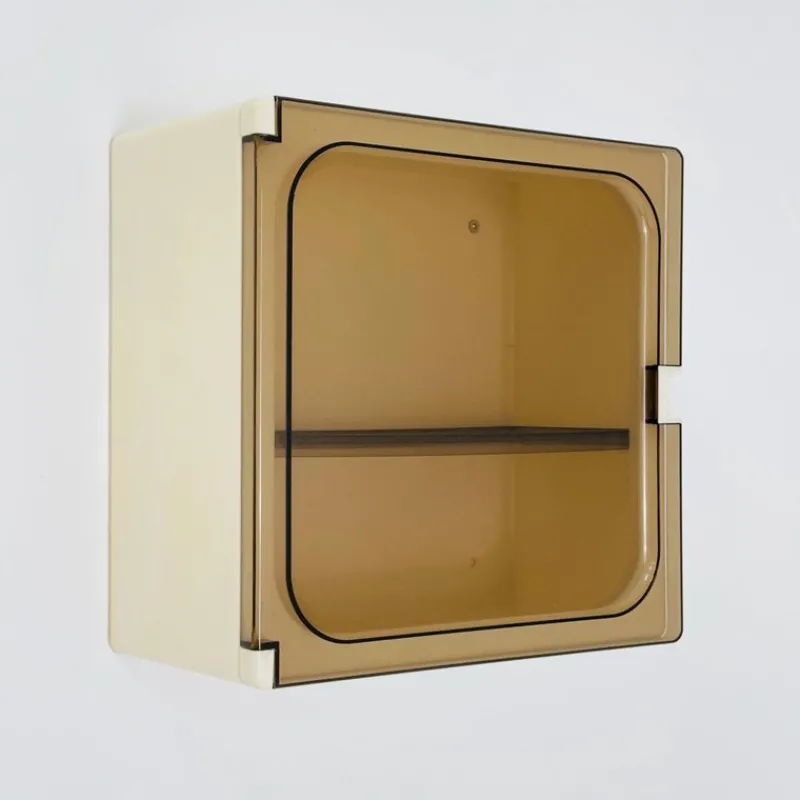 Pamono Vintage Space Age Wall Cabinet, 1970s> Nightstands