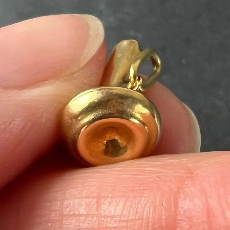 Online Pamono Vintage Spanish Porron 18 Karat Yellow Gold Charm Pendant, 1960s