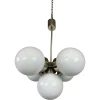 Pamono Vintage Sputnik Chandelier attributed to Napako, 1970s