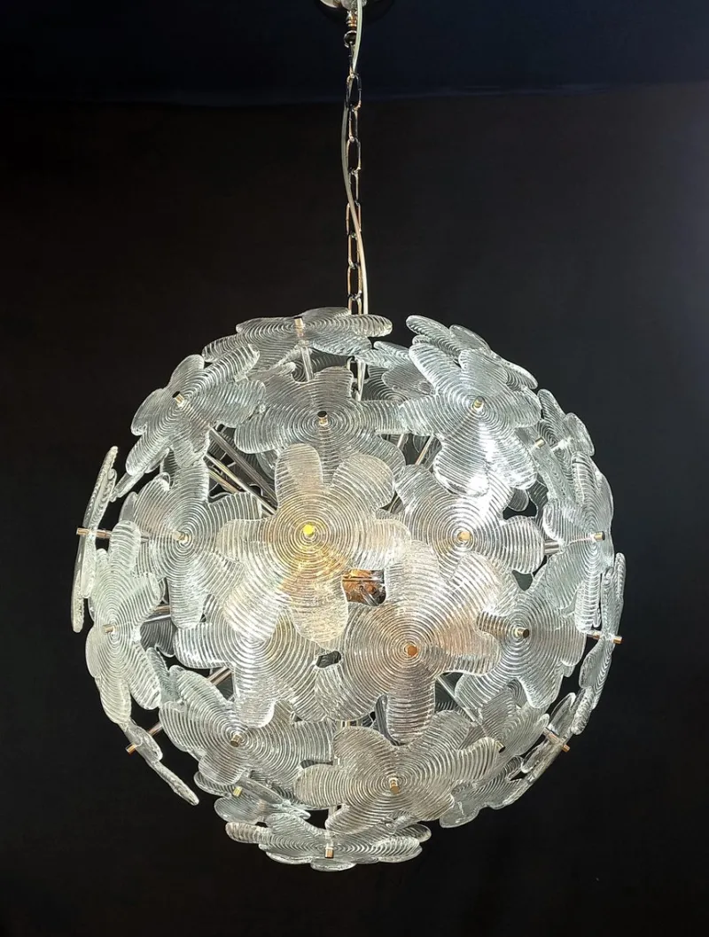 Sale Pamono Vintage Sputnik Pendant with Murano Glass, 1950s
