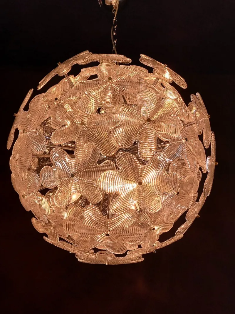 Sale Pamono Vintage Sputnik Pendant with Murano Glass, 1950s