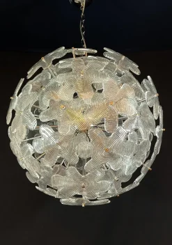 Sale Pamono Vintage Sputnik Pendant with Murano Glass, 1950s