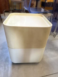 Outlet Pamono Vintage Square Bedside Table by Anna Castelli for Kartell, 1960s