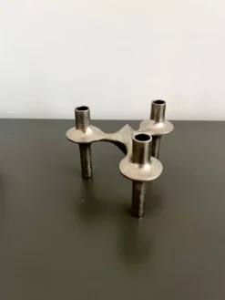 Hot Pamono Vintage Stackable Candlestick Orion Series from Stoff Nagel, Germany, 1970s, Set of 2