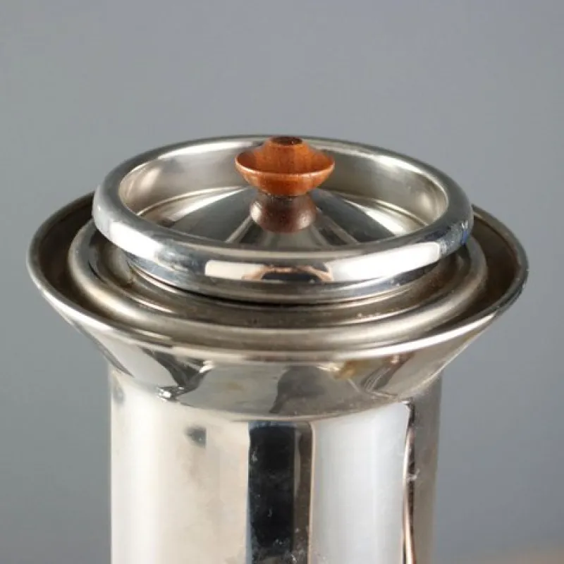 Pamono Vintage Stainless Steel Coffee Maker by Riccardo Dalisi for Alessi> Coffee & Tea Service