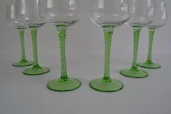 Pamono Vintage Stemmed Glasses, 1960s, Set of 6><noscript><img width=