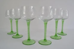 Pamono Vintage Stemmed Glasses, 1960s, Set of 6><noscript><img width=