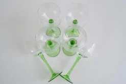 Pamono Vintage Stemmed Glasses, 1960s, Set of 6><noscript><img width=