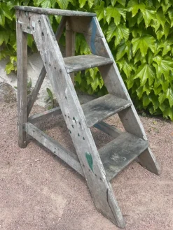New Pamono Vintage Step Ladder, 1950s