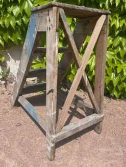 New Pamono Vintage Step Ladder, 1950s